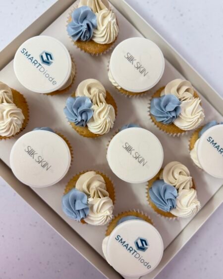 Corporate / Logo Cupcake Box of 12